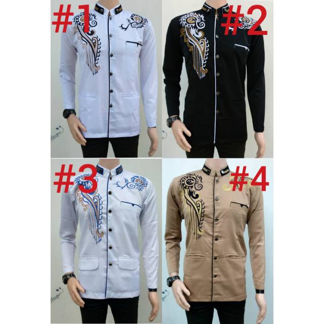 JASKO BORDIR PRIA TERLARIS MOTIF TRENDING TERBARU | JASKO ORIGINAL