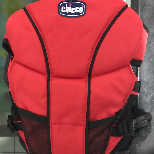 chicco backpack carrier red