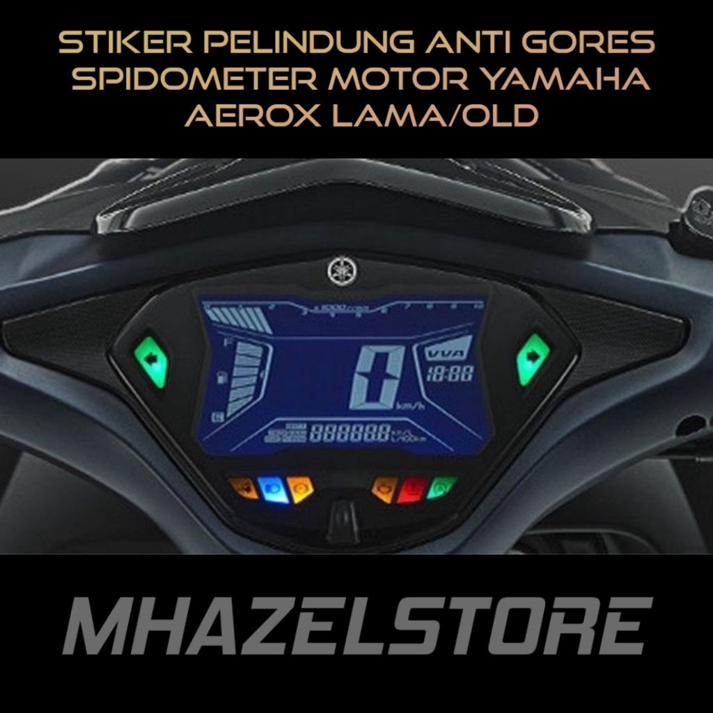 STIKER PELINDUNG ANTI GORES SPIDOMETER MOTOR YAMAHA AEROX LAMA OLD