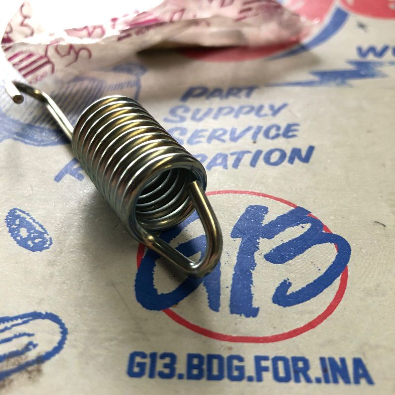 Per pedal rem Honda cb100 cb125 s90 s90z castrol detail original merk alp alpa