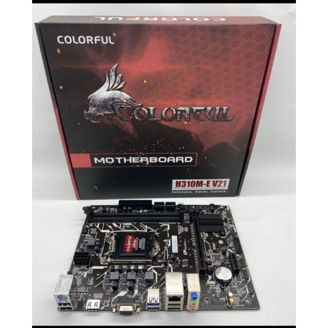 MOTHERBOARD COLORFUL H310M-E V21 LGA 1151 GEN 8/9