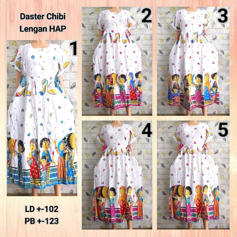 DASTER CHIBI LENGAN HAP BUSUI FRIENDLY BDG + BU TEJO TAMBU