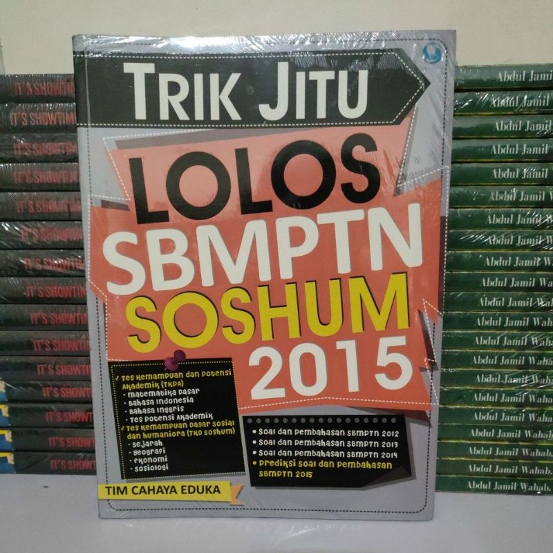 Buku Original - Buku Trik Jitu Lolos SBMPTN Soshum 2015