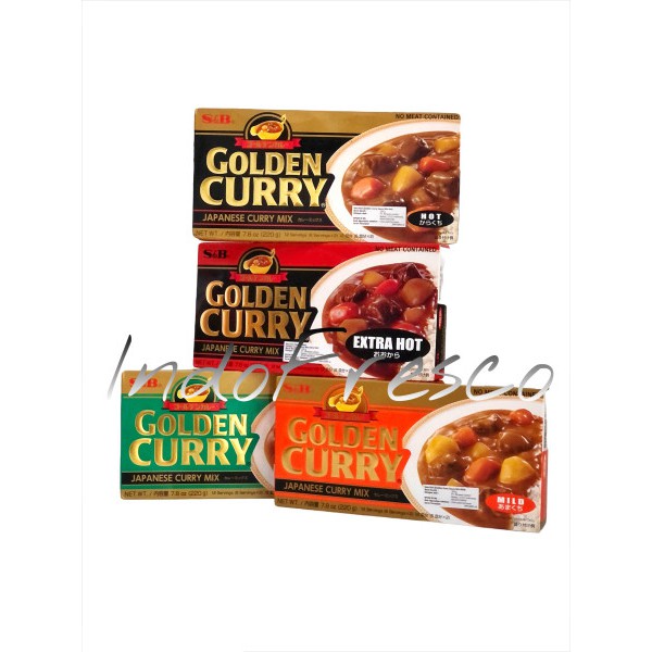 

SnB Golden Curry Sauce Mix- Bumbu Saus Kari 220g - Hot