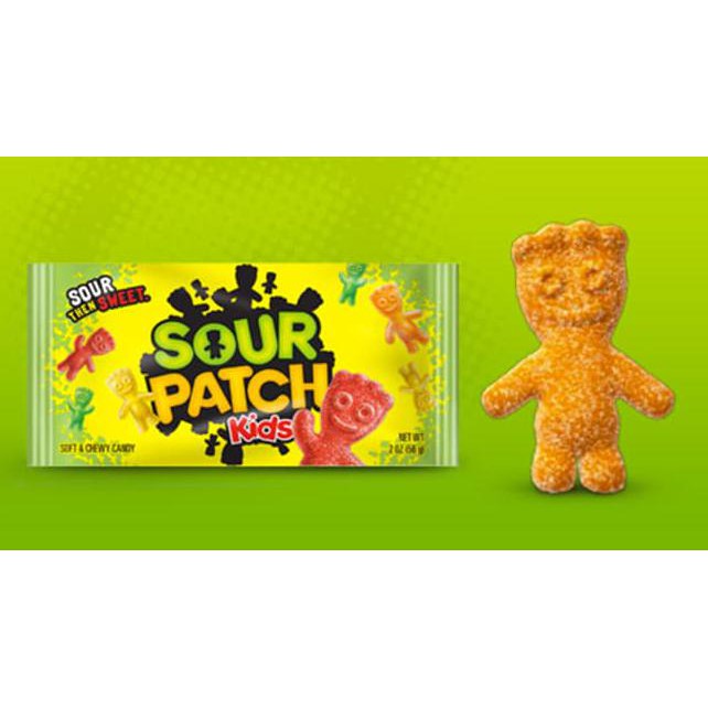 

[BISA BAYAR DITEMPAT] Jual Sour Patch Kids 56g Permen Kunyah / Permen lunak