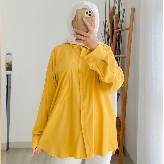 LEMON SHIRT - FLOTTILICIOUS / ATASAN KEMEJA / ATASAN WANITA / SHIRT KEREN / SHIRT KEKINIAN / SHIRT CANTIK