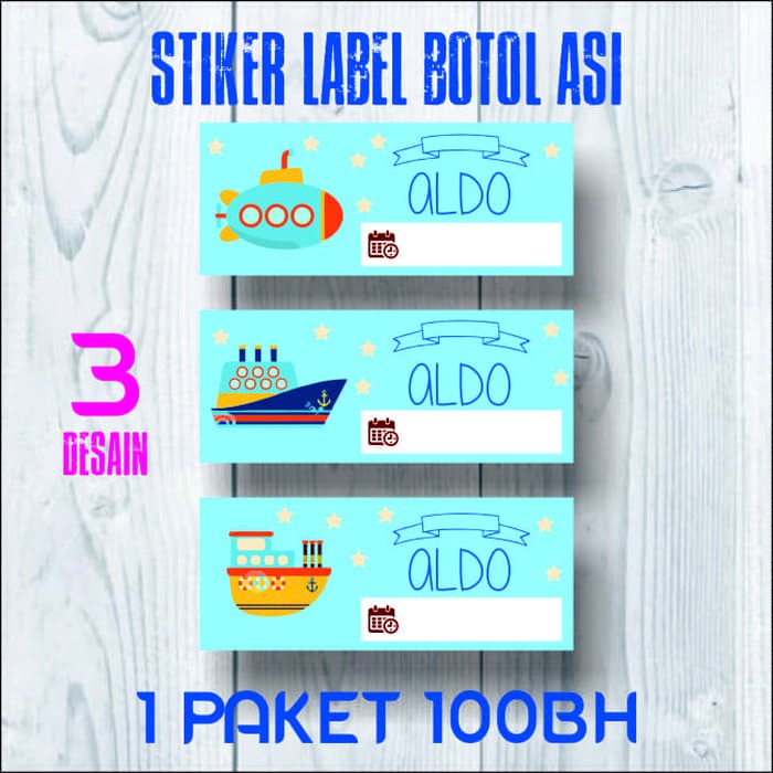 

STIKER LABEL BOTOL ASI STICKER LABEL SUSU BAYI MURAH