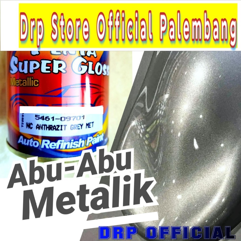 Cat Penta Super Gloss Abu Abu Metallic Metalik Metalic Abu Monyet Lemah Teles NC Anthrazit Grey Met SUMATERA/JAWA ONLY