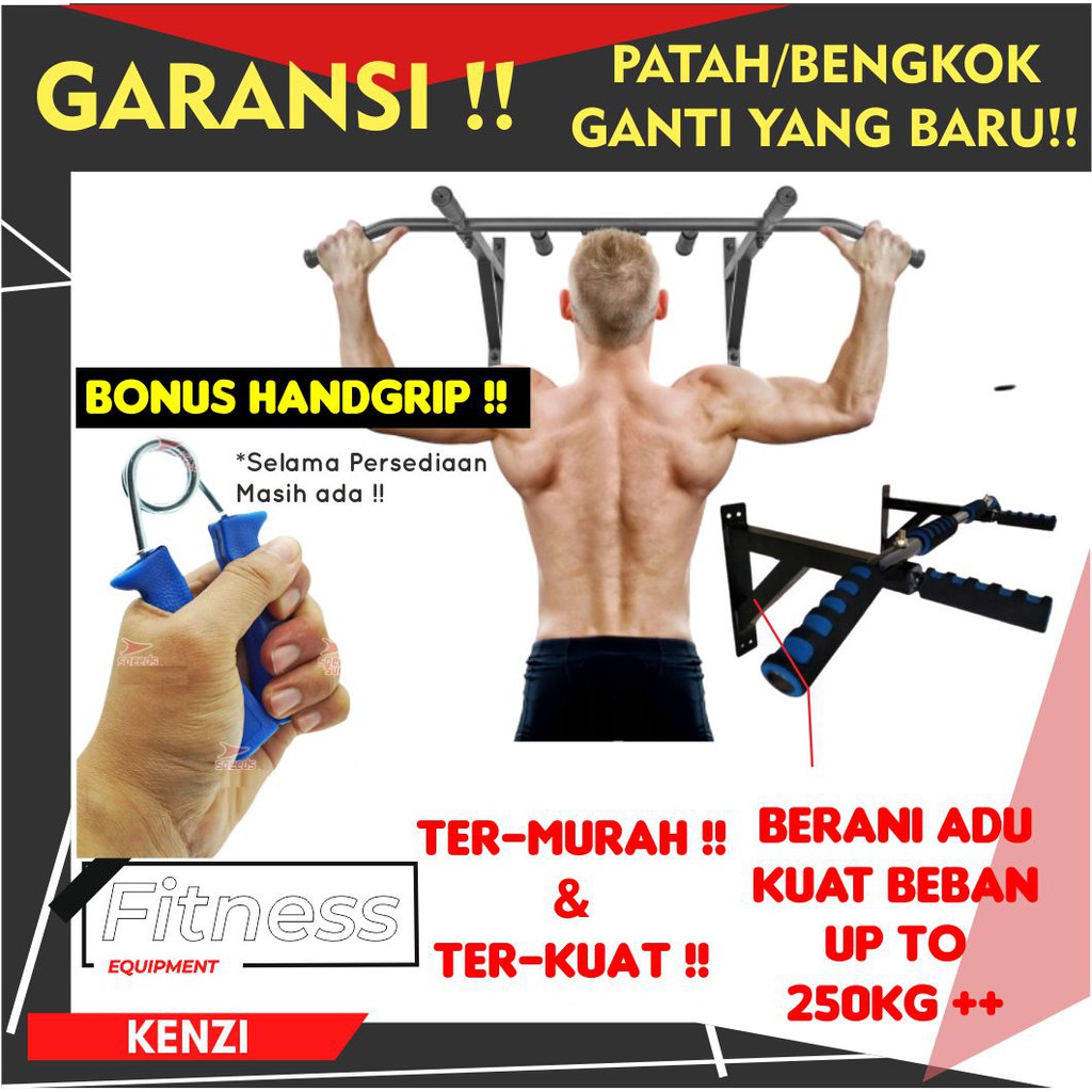 Pull Up bar di Rumah / Chin Up / Iron Gym Alat fitness ...