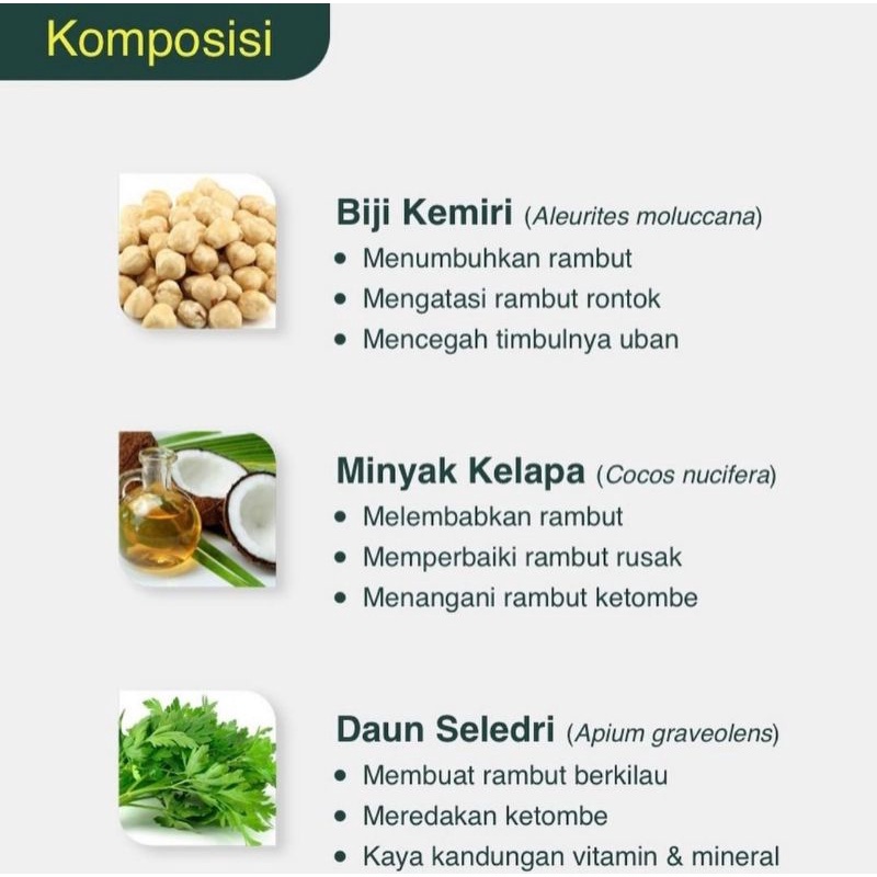 MINYAK KEMIRI BAKAR ASLI BALI 100 ML[ORIGINAL BPOM &amp; HALAL]