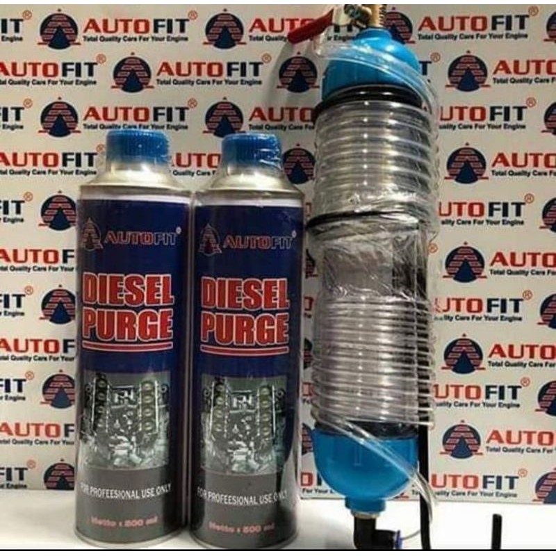 AUTOFIT DIESEL PURGE12 kaleng plus Alat Purging diesel