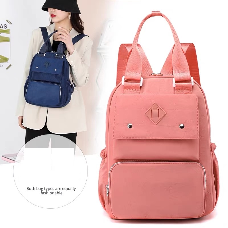 LUCKYMALL Tas Wanita Import Jinjing Ransel CHIBAO CB12286 12286 Parasut Super Quality