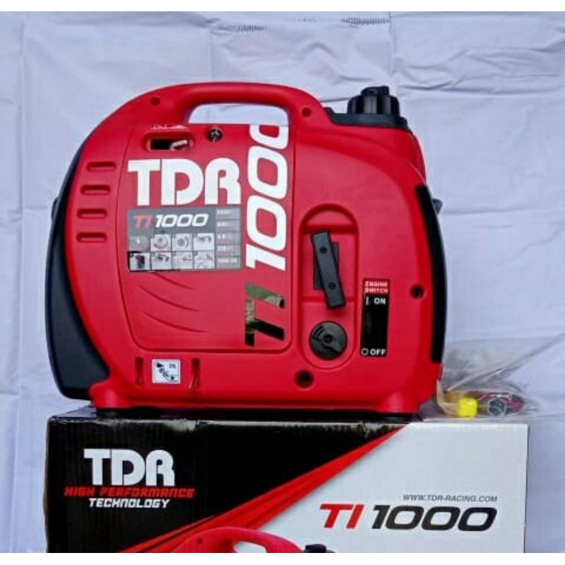 Genset Inverter Silent 1000Watt TDR TI 1000 Generator Inverter Silent Bensin