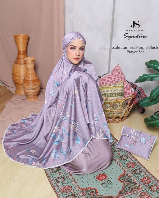Zahratunisa prayer set (mukena 1set) by jawhara syari