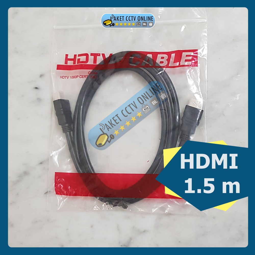 Kabel HDMI DVR CCTV KE Monitor LED LCD TV