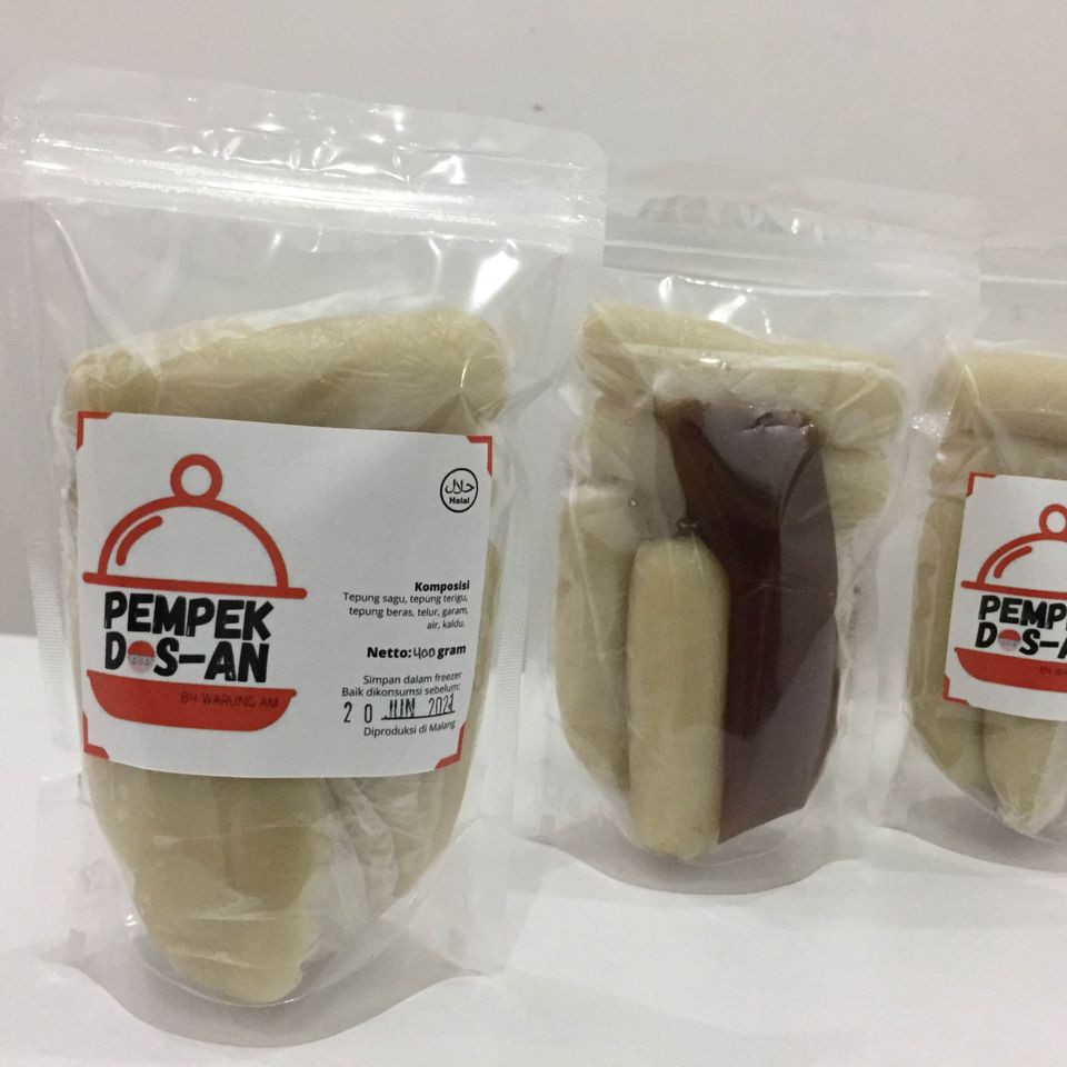

Pempek Dos (Tanpa Ikan)