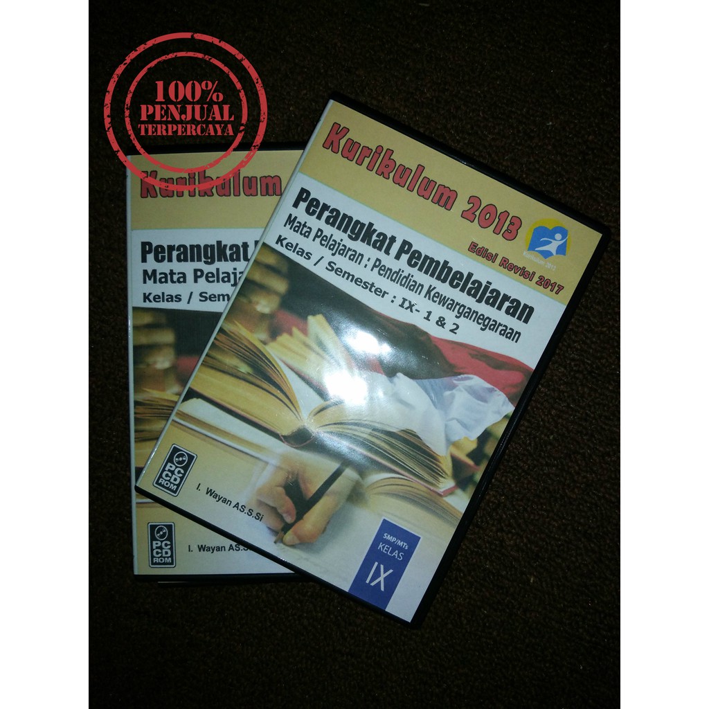 CD RPP SMP Kelas IX-9 Mapel PPKn Kurikulum 2013 KURTILAS K13 Revisi Terbaru 2017