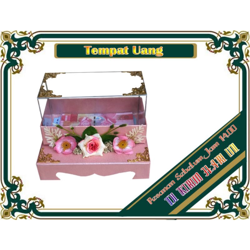 TEMPAT UANG SESERAHAN_TEMPAT UANG HANTARAN_TEMPAT UANG LAMARAN_TEMPAT UANG TUNANGAN_KOTAK HANTARAN_KOTAK UANG SESERAHAN_KOTAK UANG PERNIKAHAN_BOX MONEY_KOTAK UANG SESERAHAN CANTIK_