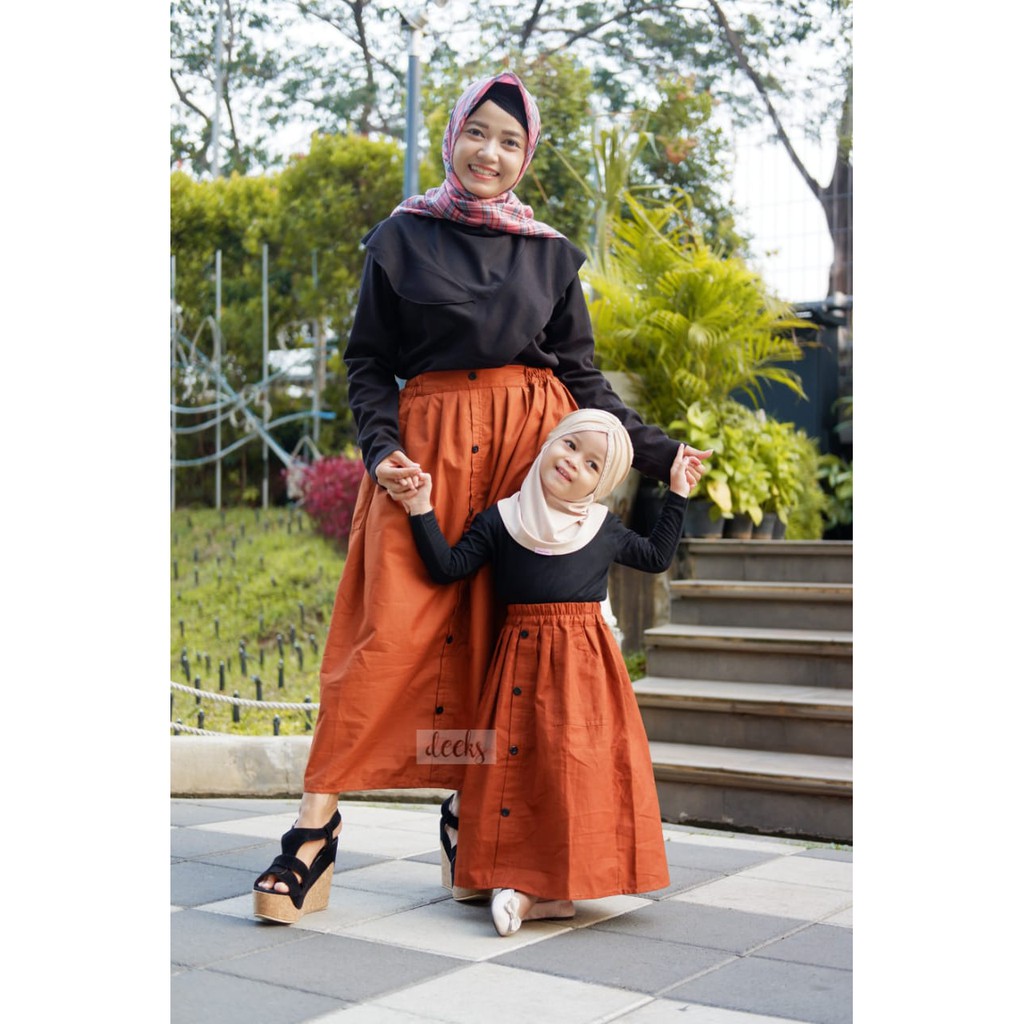 Couple Set SHEYA &amp; BUTTON POCKET ( 20 warna ) TERMURAH