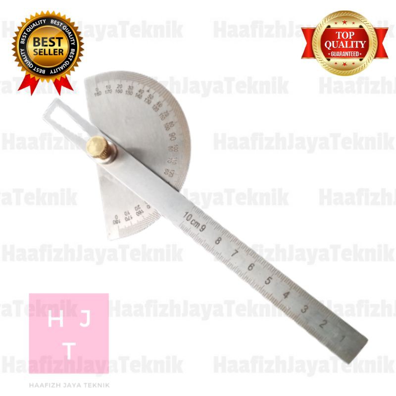 

PENGGARIS BUSUR DERAJAT - Combi Stainless Protractor Alat Ukur Sudut