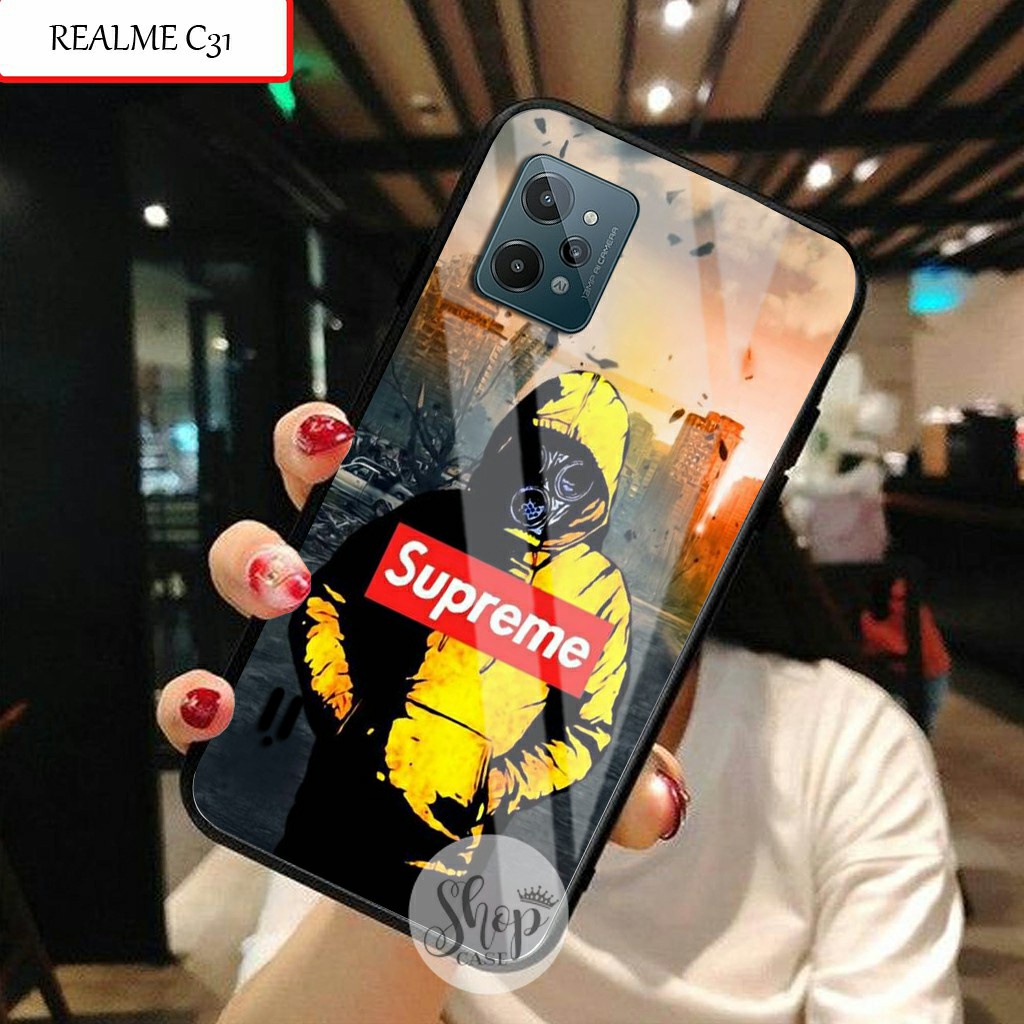 Softcase Glass Realme C31 - Case Realme C31 - case Realme C31 - kesing Realme C31 - softcase Realme 