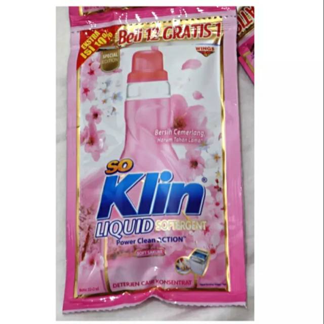 Soklin liquid renceng