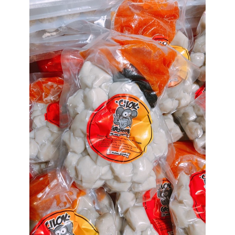 Cilok Gajahan - Frozen Food - Baso Aci - Cilok Kukus - Cemilan Jogja