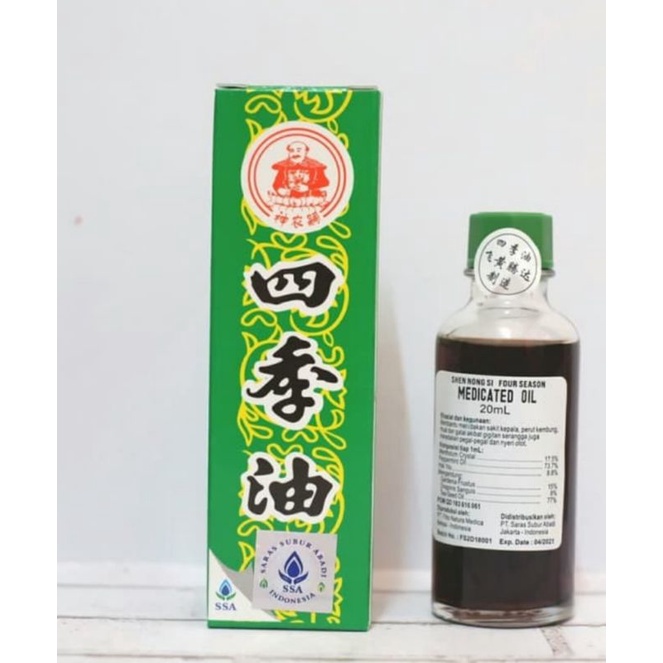 medicated oil 20ml