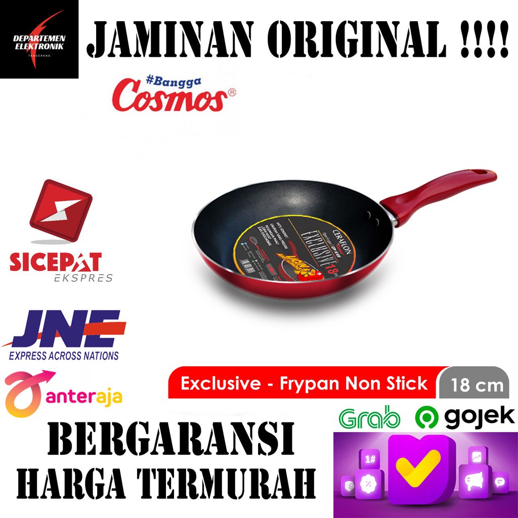 Ceraflon Cosmos Exclusive CFP-18 EX F – Non Stick Frying pan / 18 cm MURAH BANGET / GARANSI RESMI