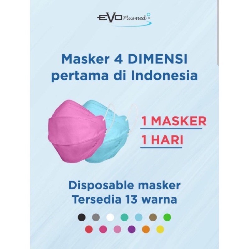 Evo Plusmed Masker 4D Medis