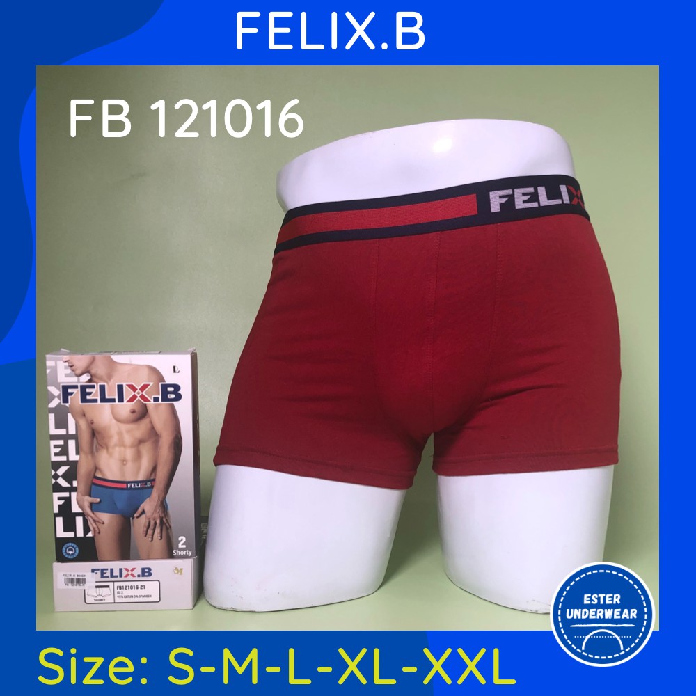 Celana dalam pria Felix.B FB 121016 ISI-2 PCS