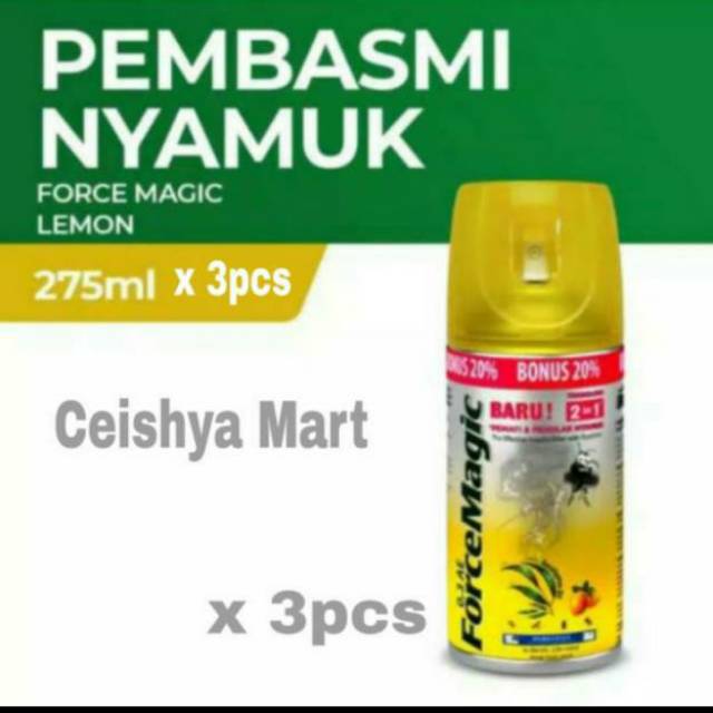 Force Magic Lemon 275 ml x 3pcs