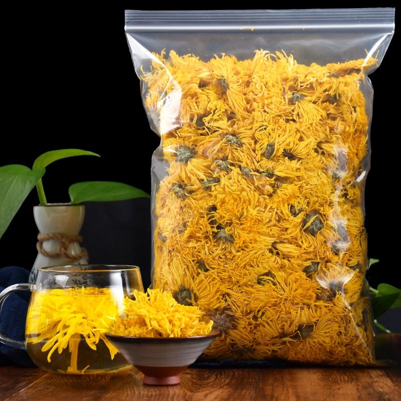 

Queen Gold chrysant 50g 金丝皇菊花 Teh Bunga ratu chrysant