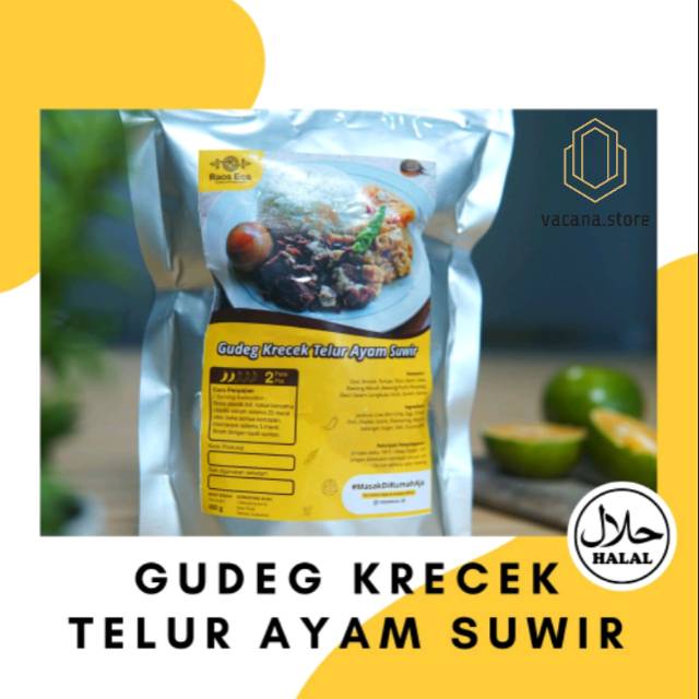 

Gudeg Krecek Telur Suwir