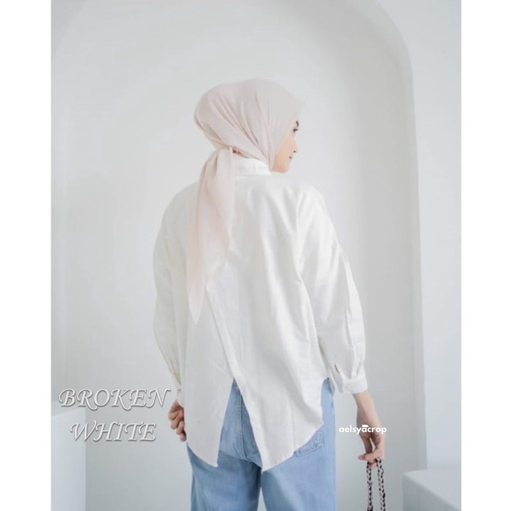 Audry Nelka Basic Shirt Linen Oversize