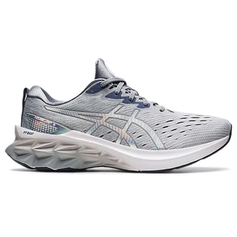 Asics NOVABLAST 2 PLATINUM Mens Road Running - Piedmont Grey/White