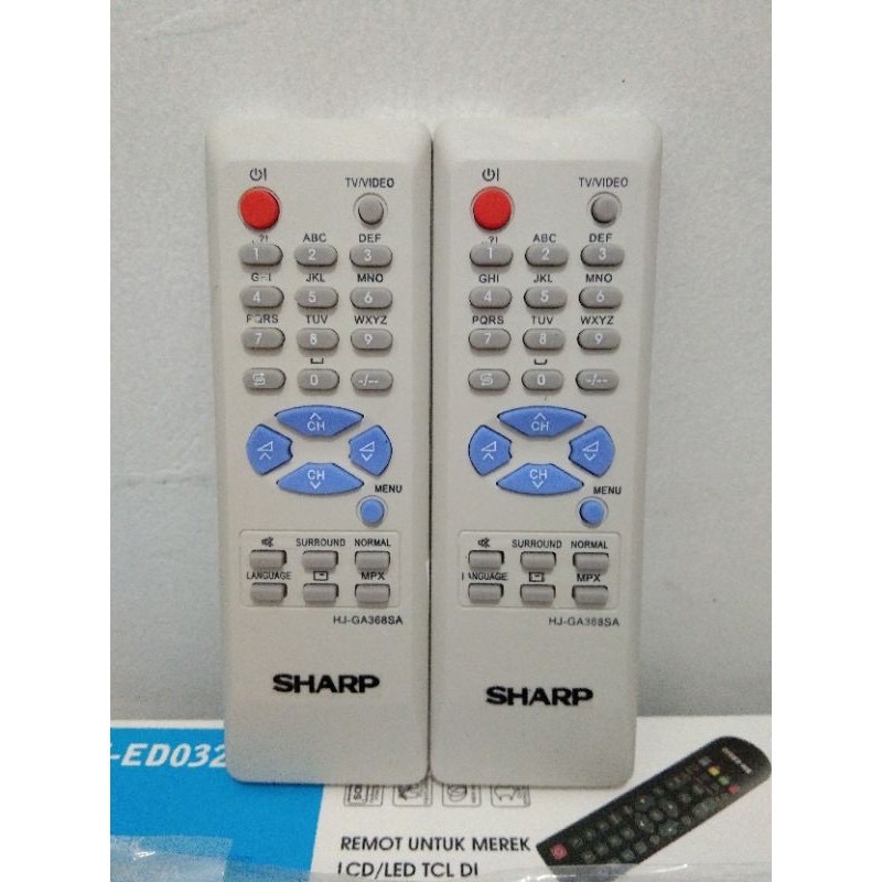 REMOTE TV TABUNG SHARP ALEXANDER