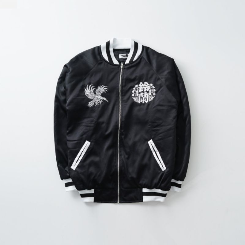 jaket sukajan crow zero suzuran boy high scholl fan made full bordir