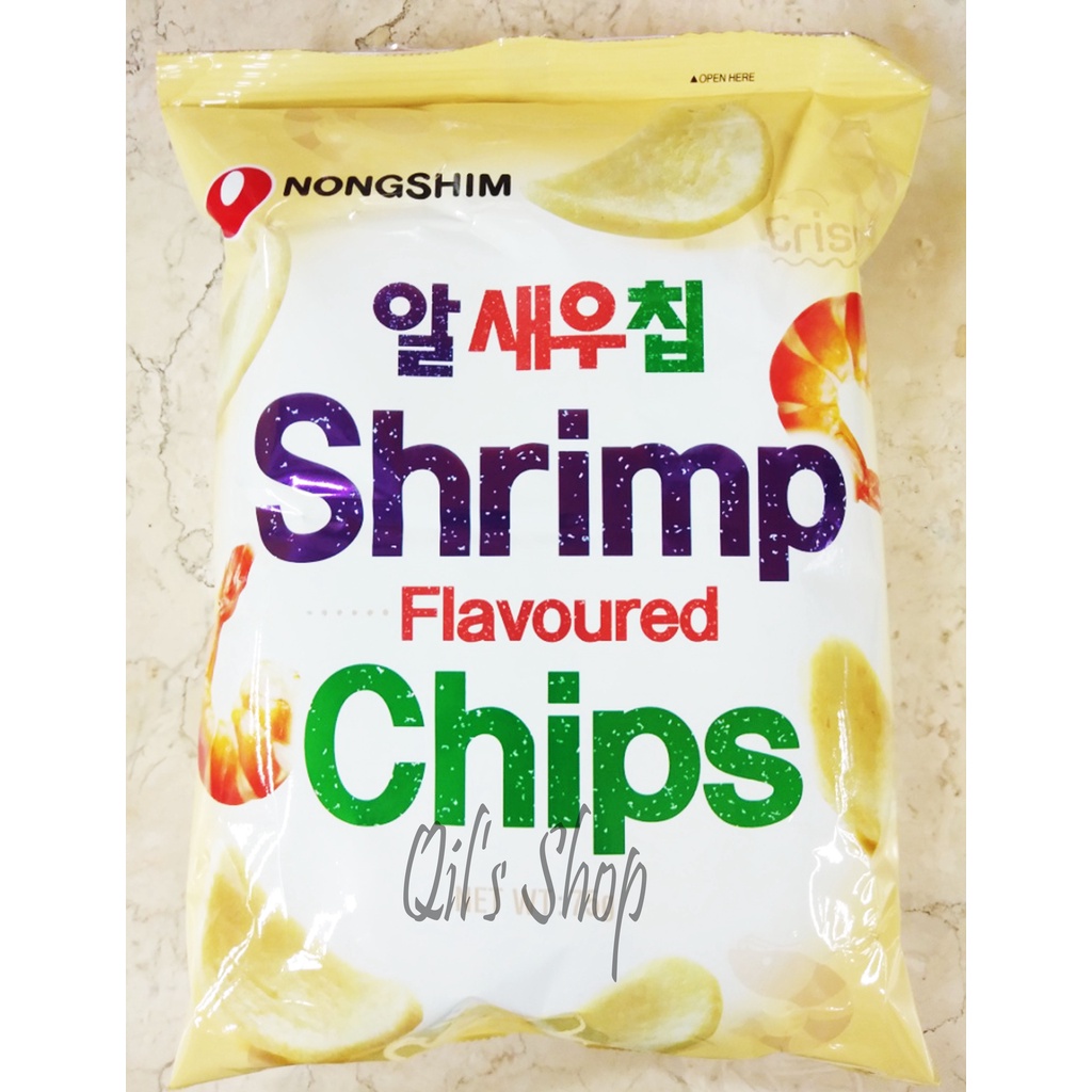 

SHRIMP FLAVOURED CHIPS - SNACK KOREA - NONGSHIM 75 g