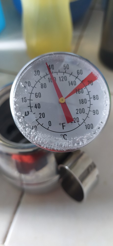Ykpuii Termometer Tusuk Daging/masak/busa Frothing Kopi Ukuran 13.5cm