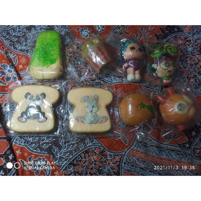 SQUISHY PRELOVED MURAH