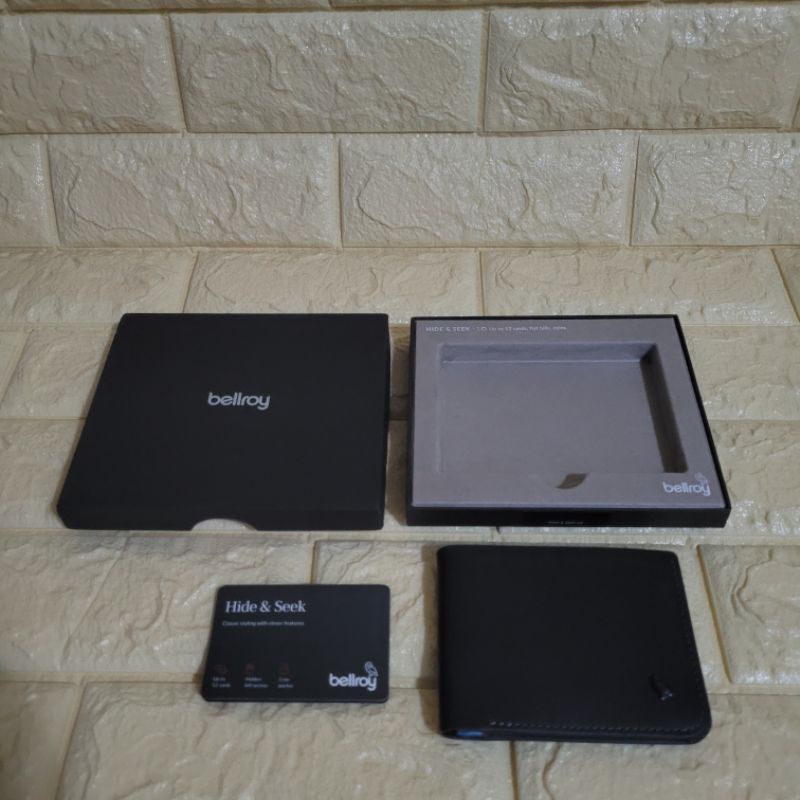 Bellroy Hide and Seek Wallet RFID LO Dompet Bellroy Original 100%