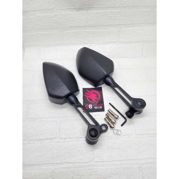 Spion Ducati Variasi Universal PCX ADV NMAX Aerox Lexi Vario Mio Jupiter Vixion Satria GSX Sonic Beat Dan Lainnya