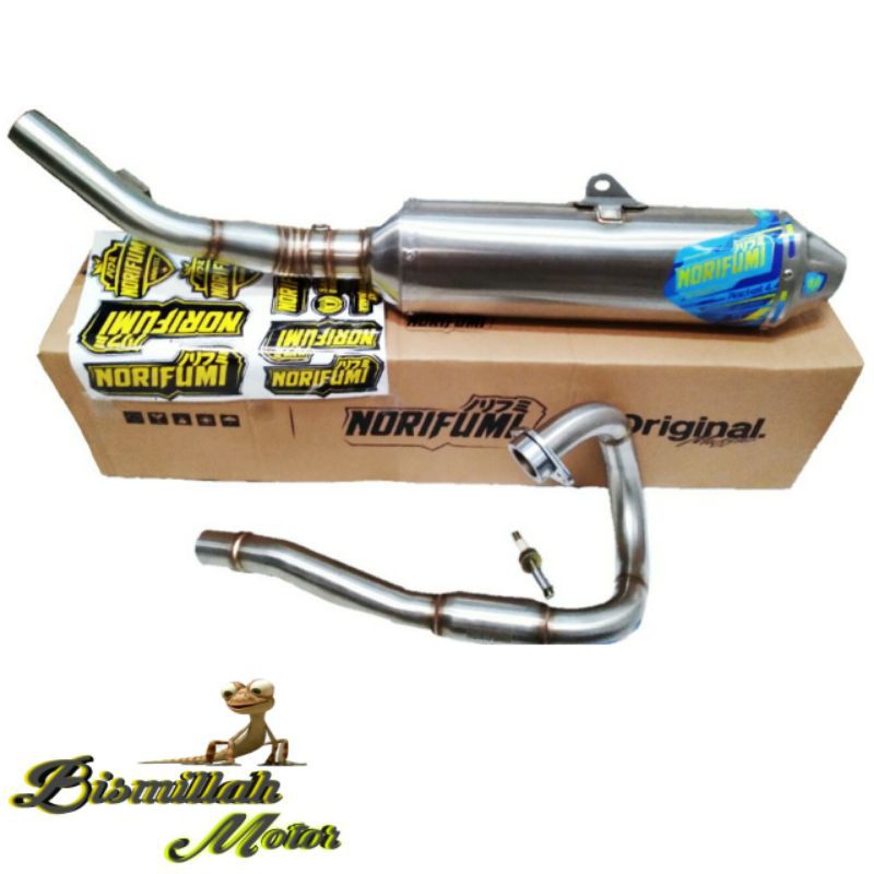 KNALPOT NORIFUMI KLX 230 ROCKET 4 SS MEGABOMB ORIGINAL