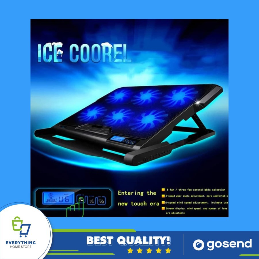 Cooling Pad Laptop 6 Fan K6 Blower Kipas Angin laptop berkualitas