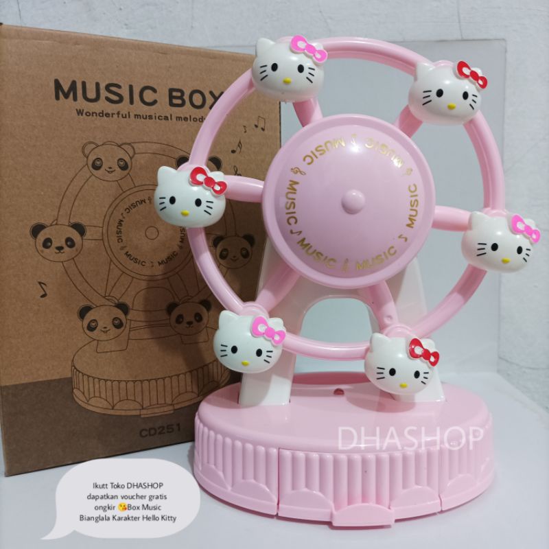 Musical Box Karakter - Kotak Music