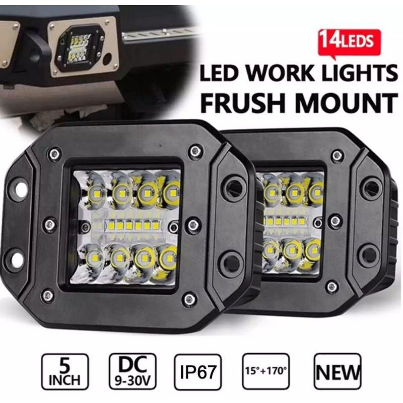 LAMPU DEPAN CROSS TRAIL LED HEAD LAMP LED UNIVERSAL UNTUK REFLEKTOR KLX 150, WR 155, CRF 150