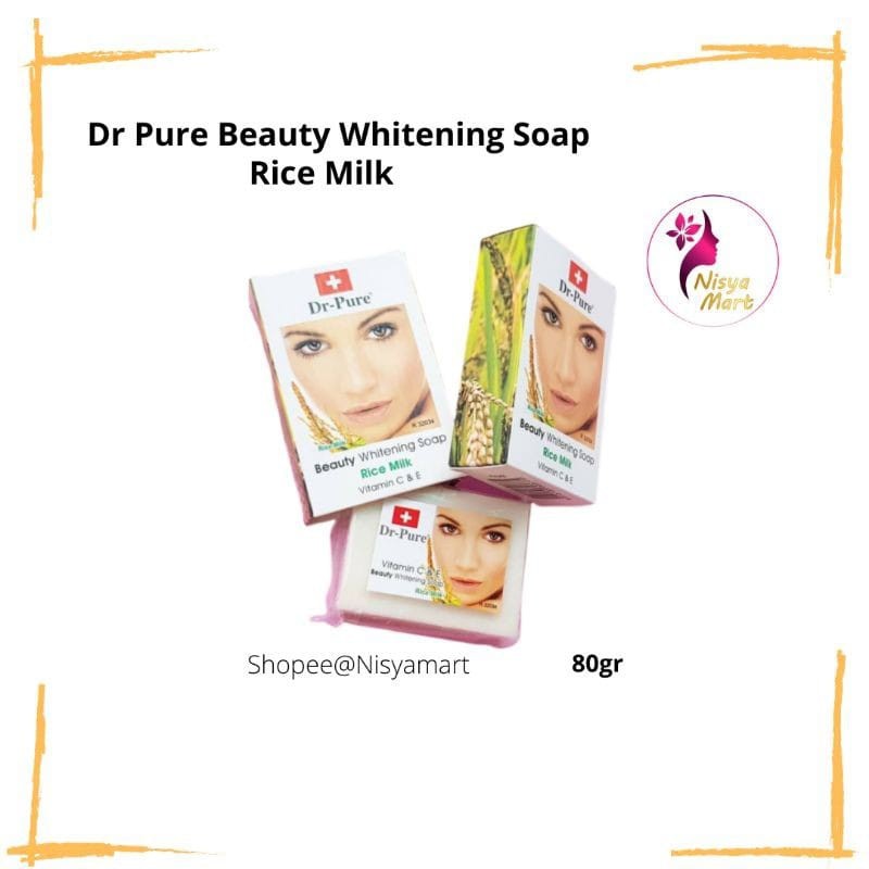 DR PURE RICE MILK SOAP ORIGINAL SABUN PEMUTIH TUBUH AMPUH