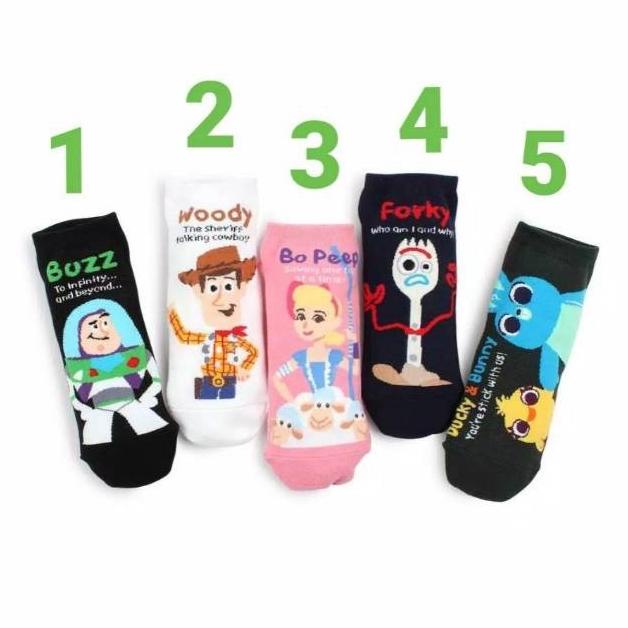(ARMY) Kaos Kaki Toy Story Import Korea
