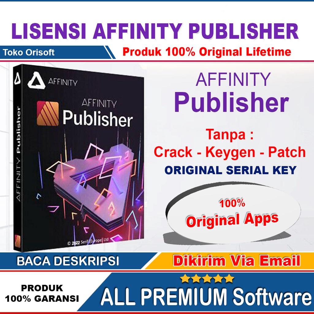 [WIN/MacOS] Lisensi Serif Affinity Publisher V1.10.5+ Terbaru 2022 Original Full Version